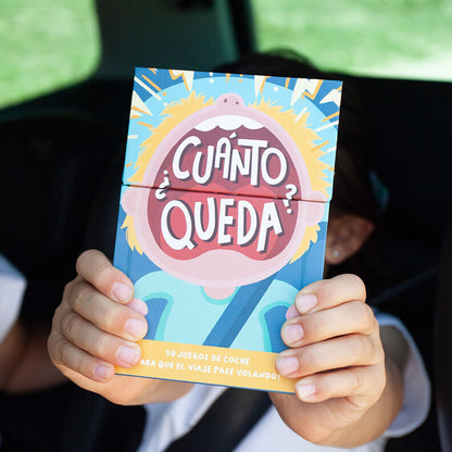 Caja del juego de cartas ¿Cuánto queda? para viajes en coche - 2