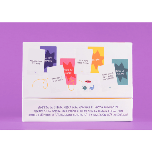 Caja del juego de cartas ¿Qué me estás container? de HELLOFUN! - 4