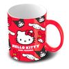 Taza roja de cerámica Hello Kitty and Friends de 350 ml
