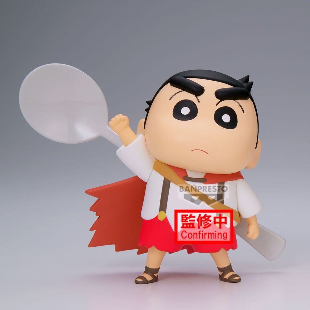 Figura Banpresto de Shinnosuke Nohara con capa roja - 2
