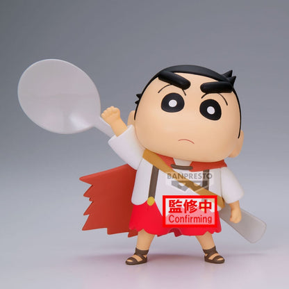 Figura Banpresto de Shinnosuke Nohara con capa roja - 2