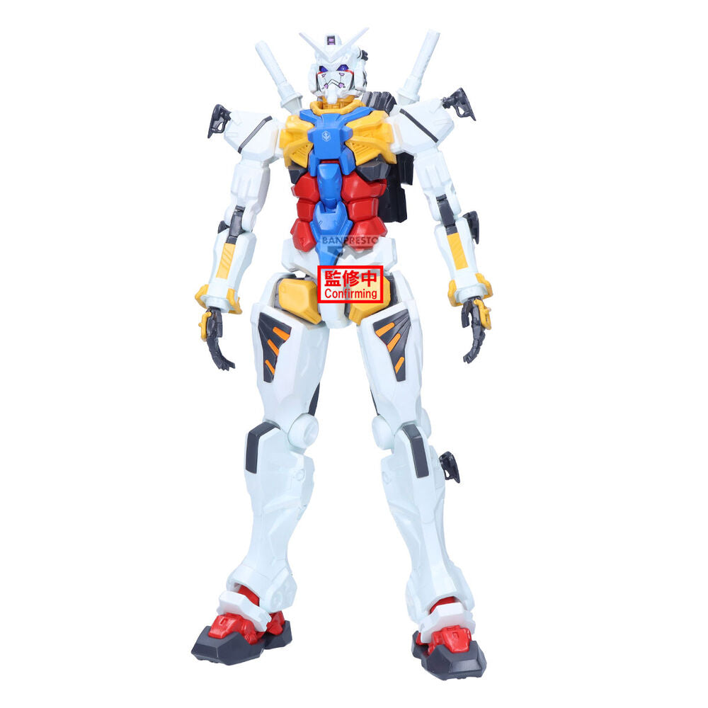 Figura Banpresto Genkai Toppa GQuuuuuux Mobile Suit Gundam de 28 cm