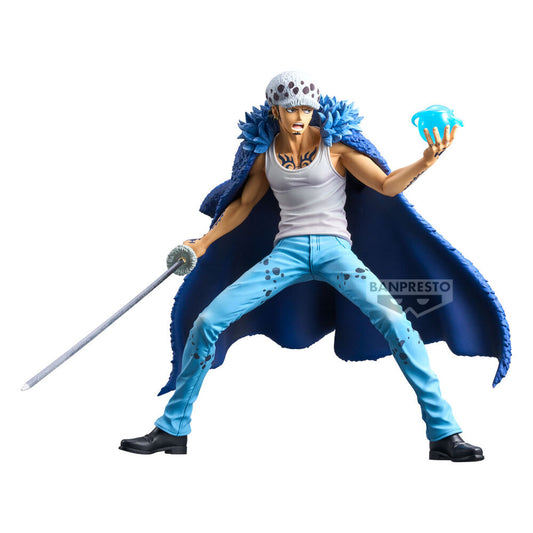 Figura de Trafalgar Law Grandista de One Piece con espada y abrigo azul - 2