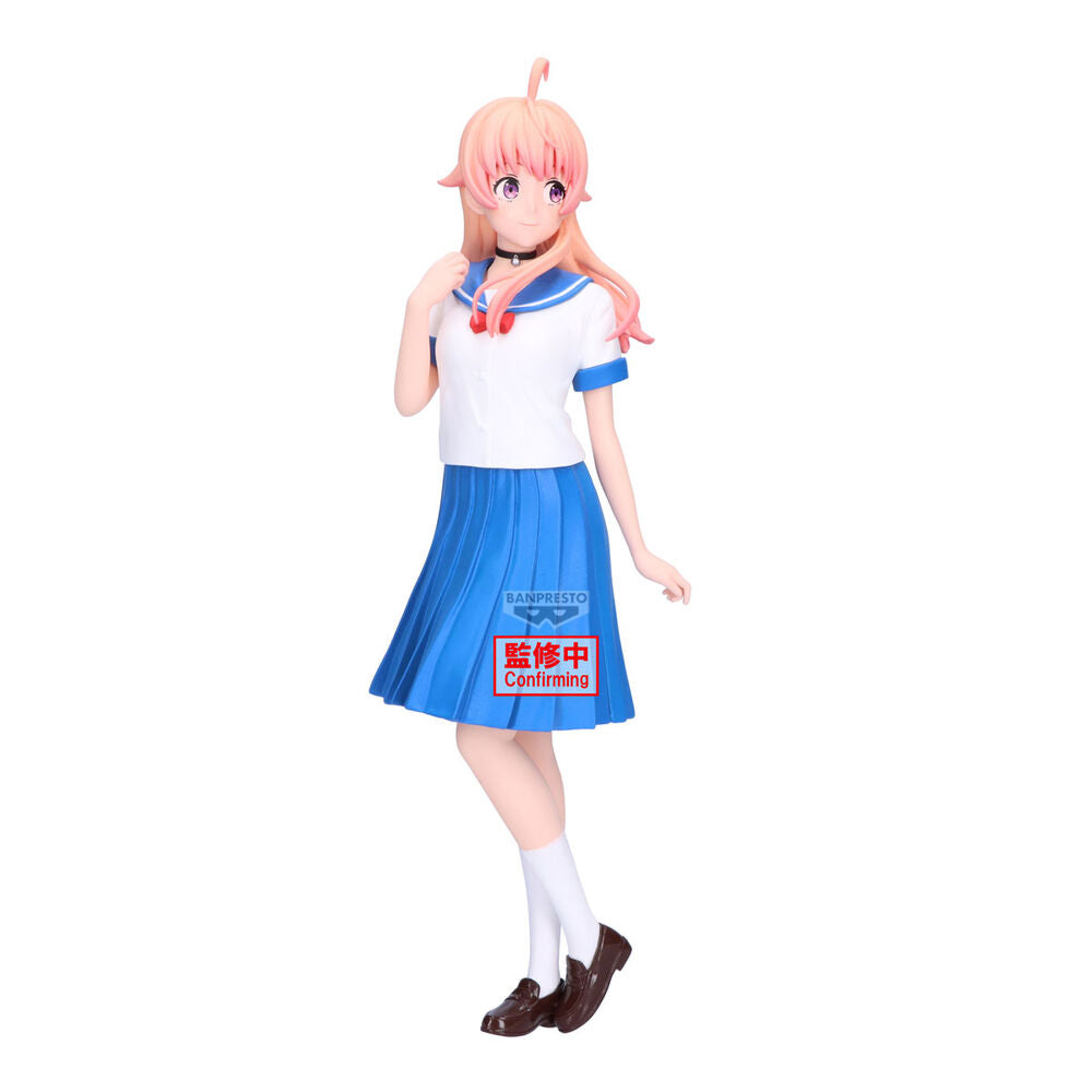 Figura Banpresto de Nico Wakatsuki de Witch Watch con uniforme azul y blanco - 2