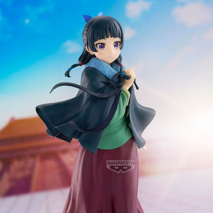 Figura de Maomao de The Apothecary Diaries con capa azul marino - 4