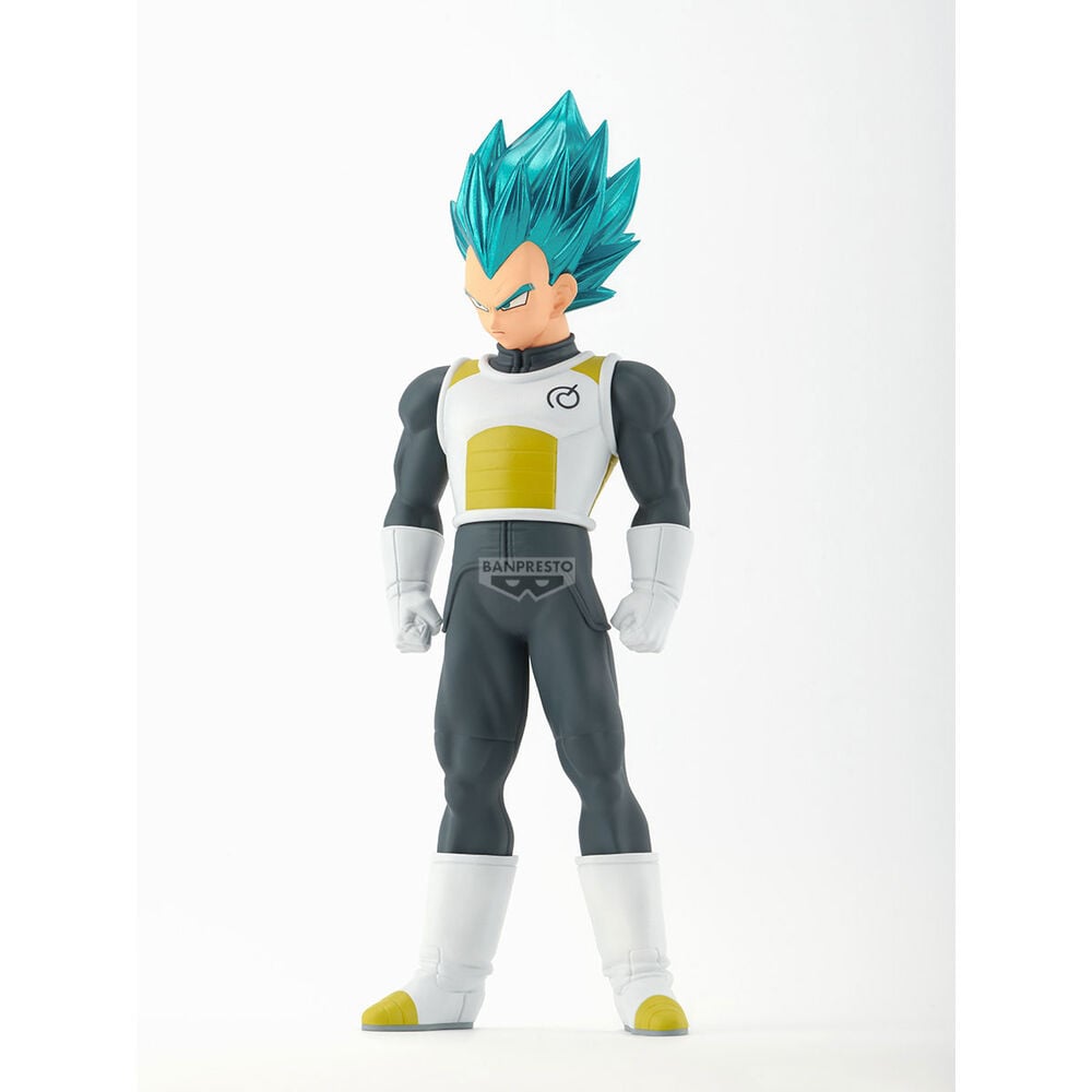 Figura de Vegeta de Dragon Ball Super Blood of Saiyans con cabello azul - 4