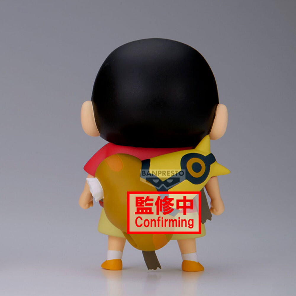 Figura Banpresto de Shinnosuke Nohara con camiseta roja y pantalón amarillo - 5