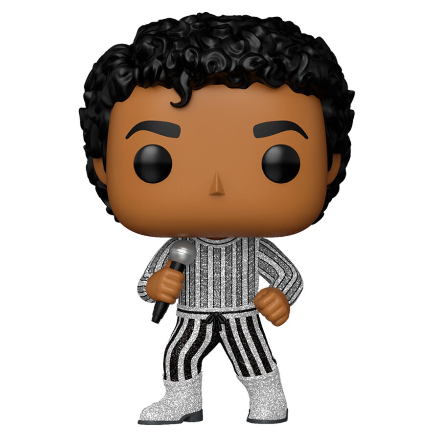 Figura Funko POP! Michael Jackson Glitter con micrófono en caja - 2