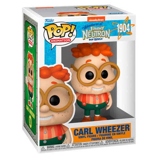 Figura Funko POP! de Carl Wheezer con gafas y cabello naranja - 2