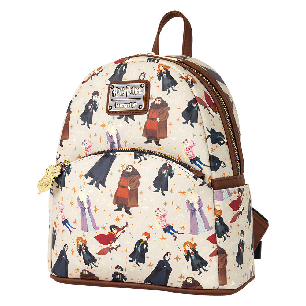 Mochila Loungefly Harry Potter Spring con estampado de personajes - 4