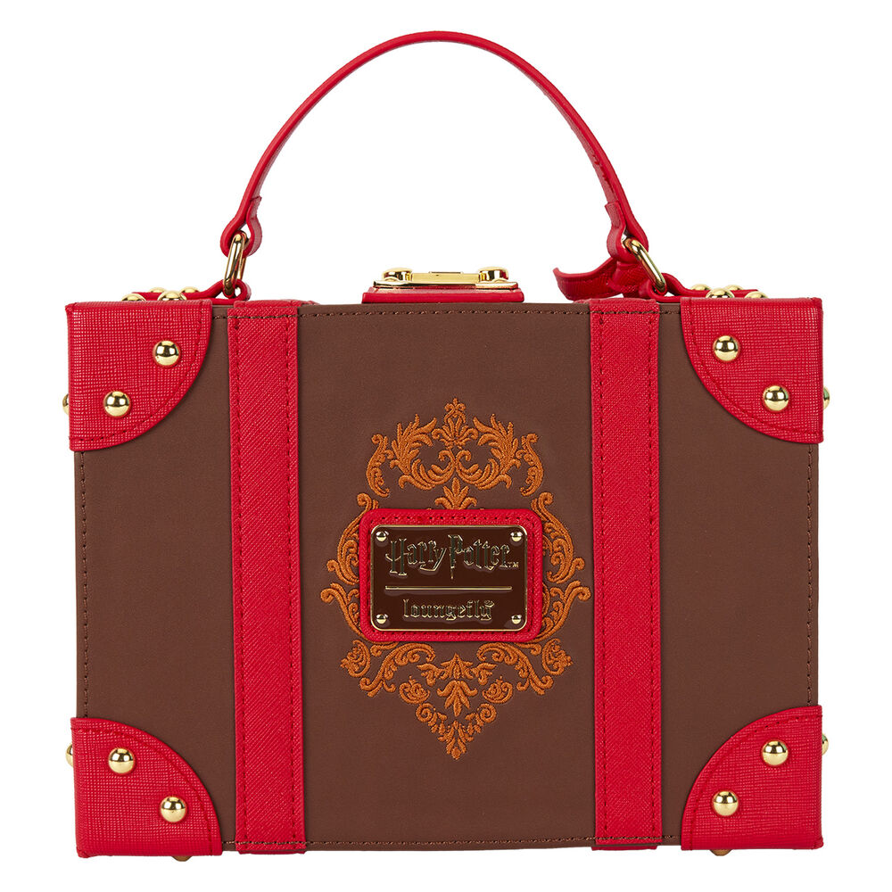 Bolso maleta Loungefly de Harry Potter con escudo de Hogwarts - 2