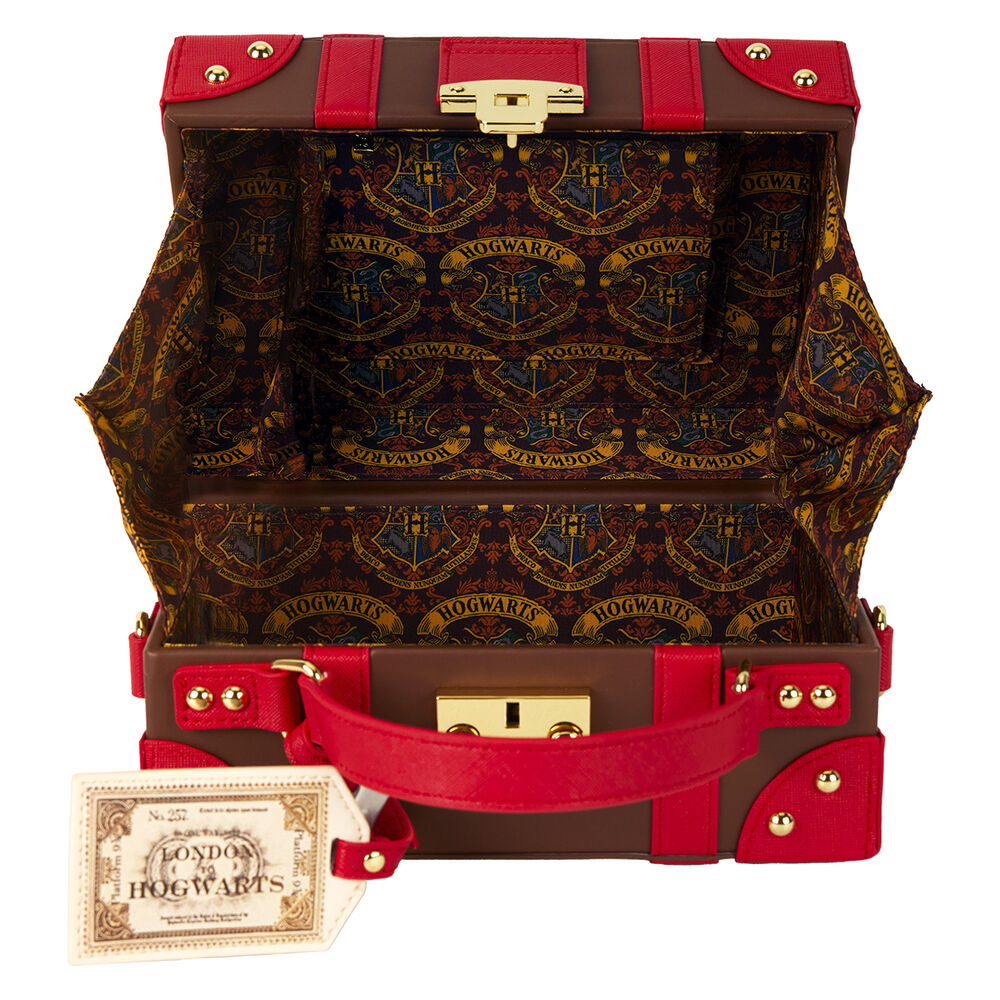 Bolso maleta Loungefly de Harry Potter con escudo de Hogwarts - 4