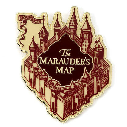 Bola navideña de Harry Potter con pin del Mapa de los Merodeadores - 2