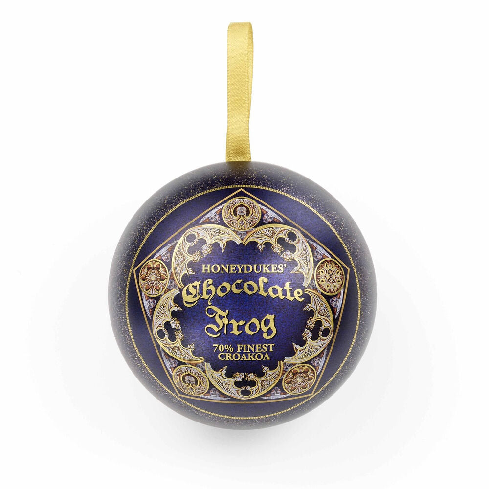 Bola de Navidad Harry Potter con pin de rana de chocolate - 3