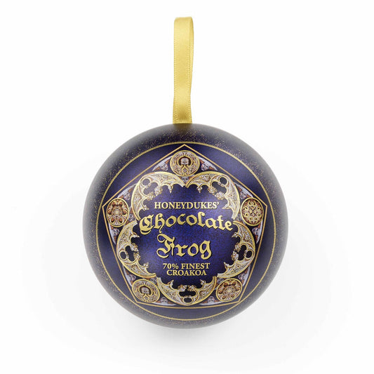 Bola de Navidad Harry Potter con pin de rana de chocolate - 3