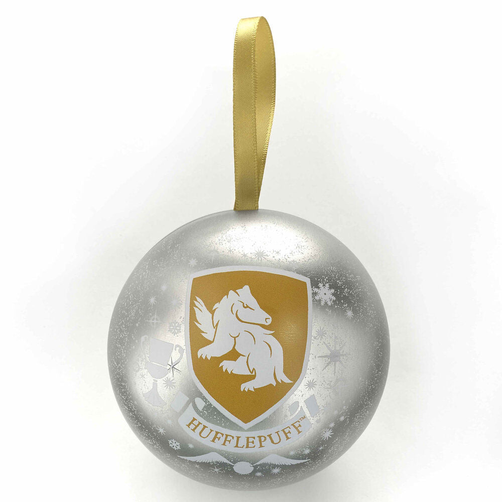 Colgante Hufflepuff con collar y bola de Navidad de Harry Potter - 2