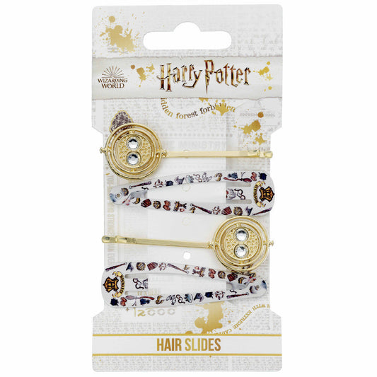 Blíster de cuatro horquillas de pelo Tornero del Tiempo Harry Potter