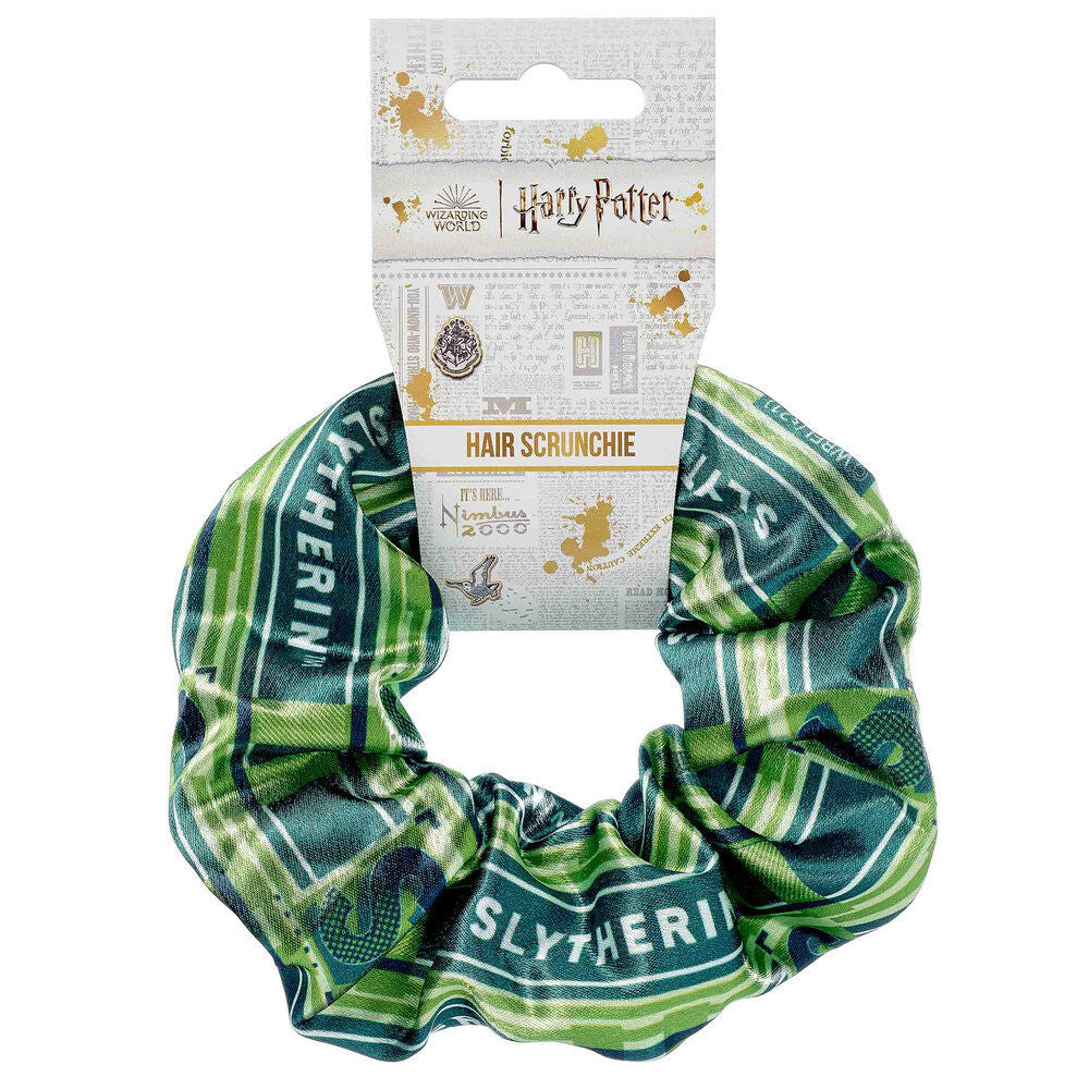 Coletero verde Slytherin de Harry Potter con estampado a rayas