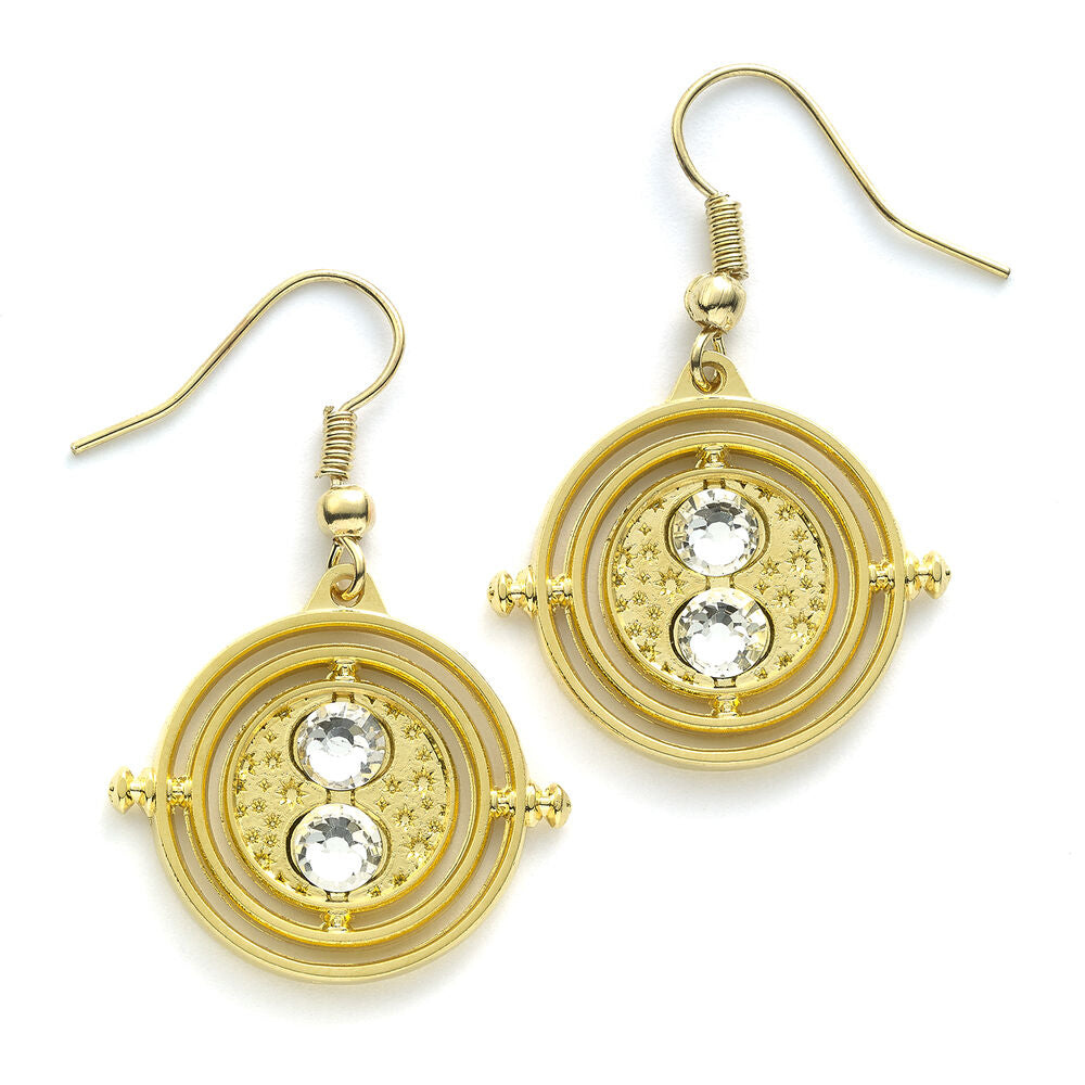 Pendientes dorados Giratiempos de Harry Potter - 2