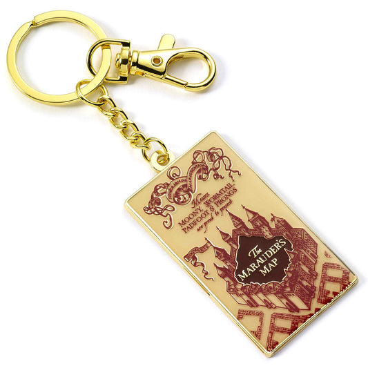Llavero dorado del Mapa de los Merodeadores de Harry Potter - 2