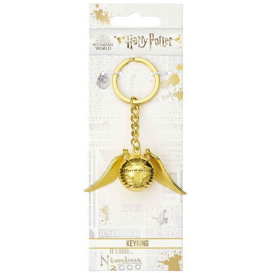Llavero 3D dorado de la Snitch Dorada de Harry Potter - 2