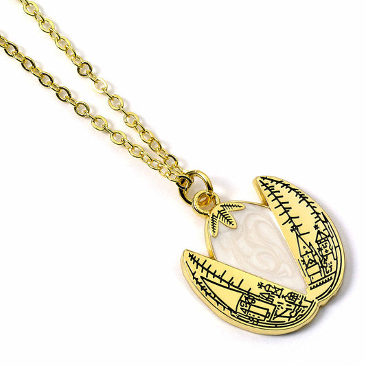 Colgante Huevo de Oro de Harry Potter con cadena y caja de regalo - 3
