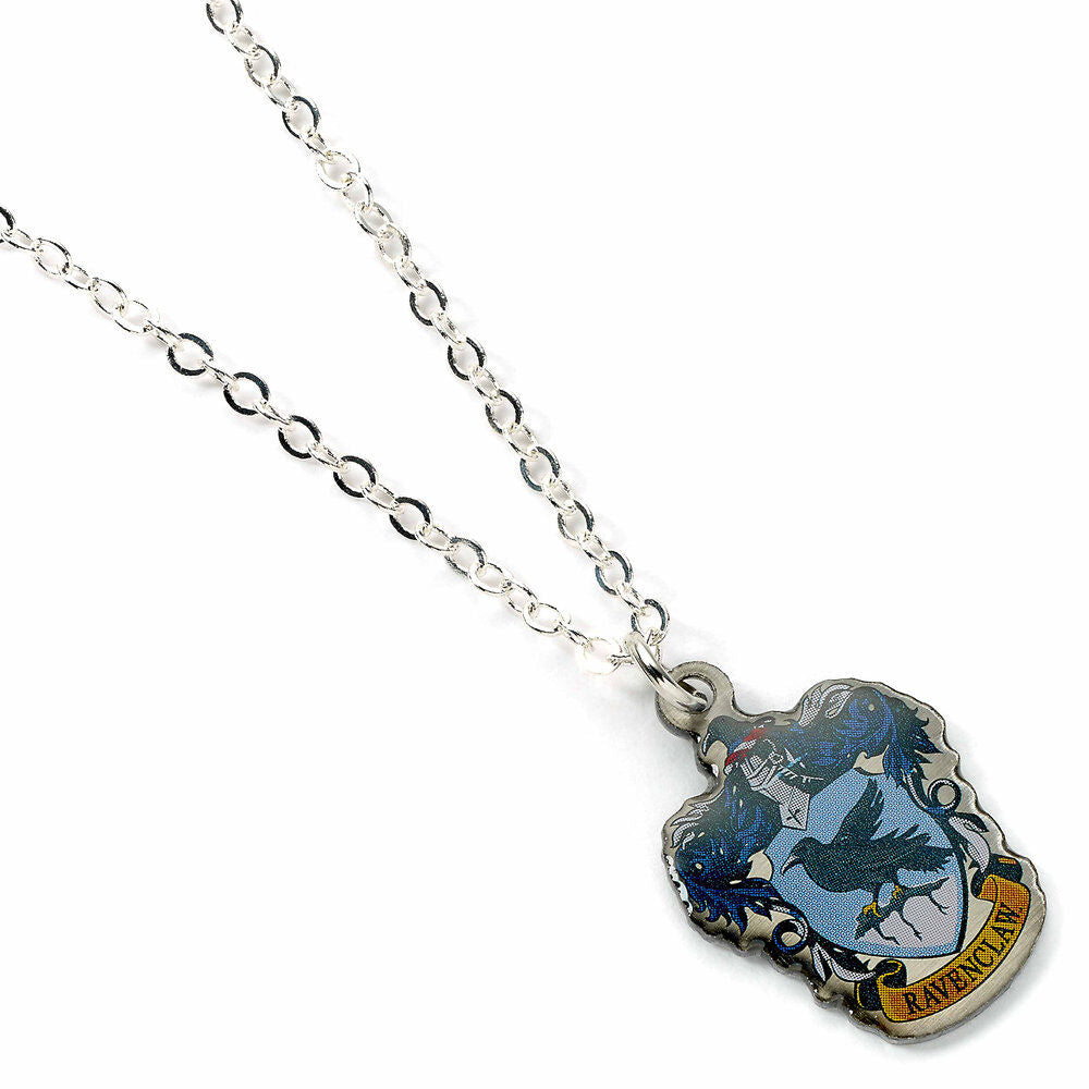 Colgante Ravenclaw de Harry Potter con cadena plateada - 3