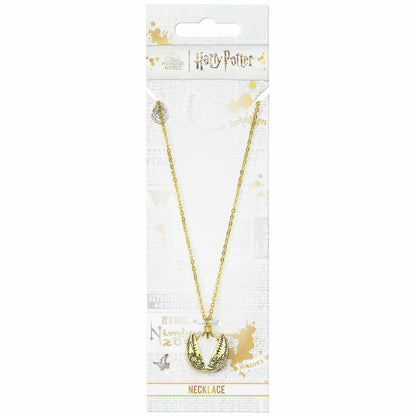 Colgante dorado Huevo de Oro de Harry Potter con cadena - 2