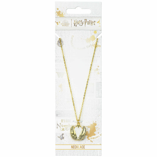 Colgante dorado Huevo de Oro de Harry Potter con cadena - 2