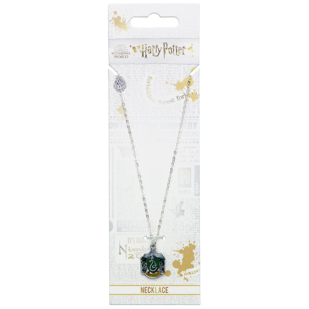 Colgante Slytherin de Harry Potter con cadena plateada - 2