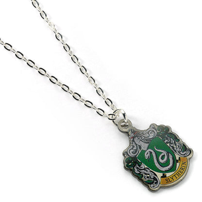 Colgante Slytherin de Harry Potter con cadena plateada - 4