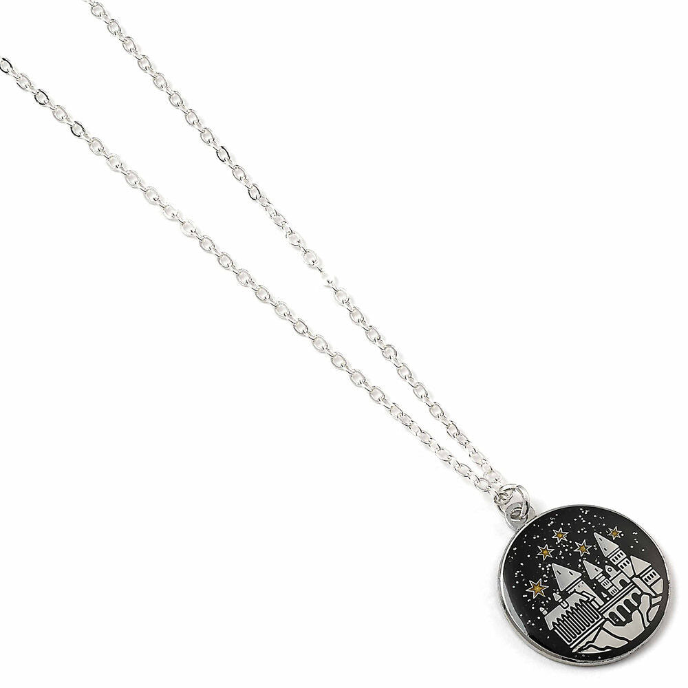 Colgante Harry Potter con medalla del Castillo de Hogwarts y cadena - 3