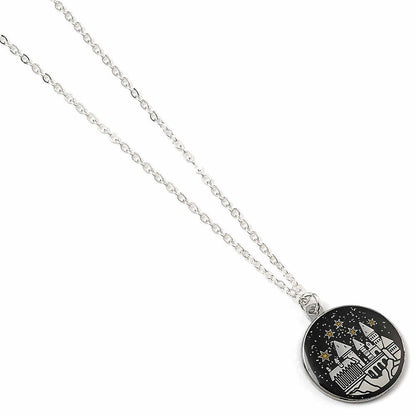 Colgante Harry Potter con medalla del Castillo de Hogwarts y cadena - 3