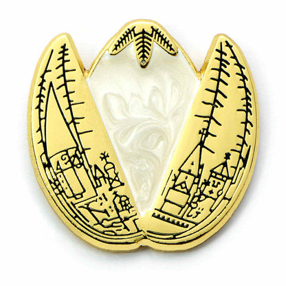 Pin dorado del Huevo de Oro de Harry Potter