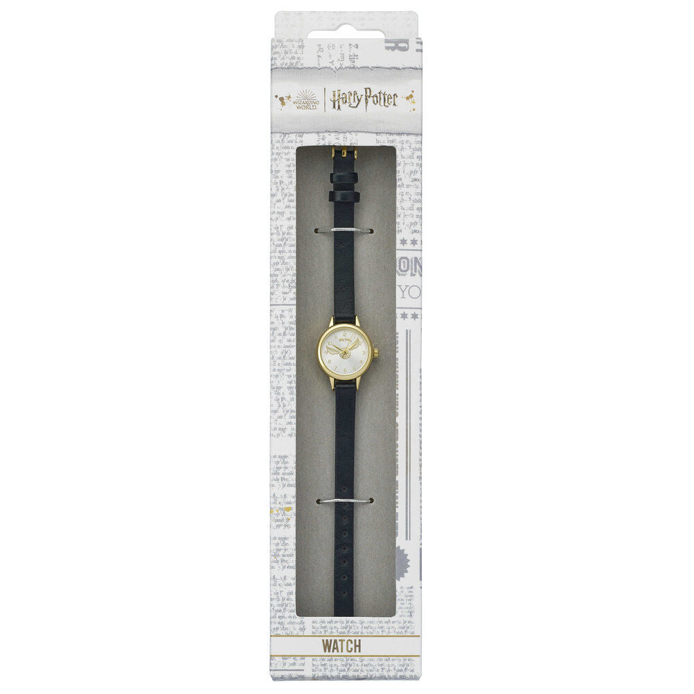 Reloj Harry Potter con diseño de la Snitch Dorada - 2