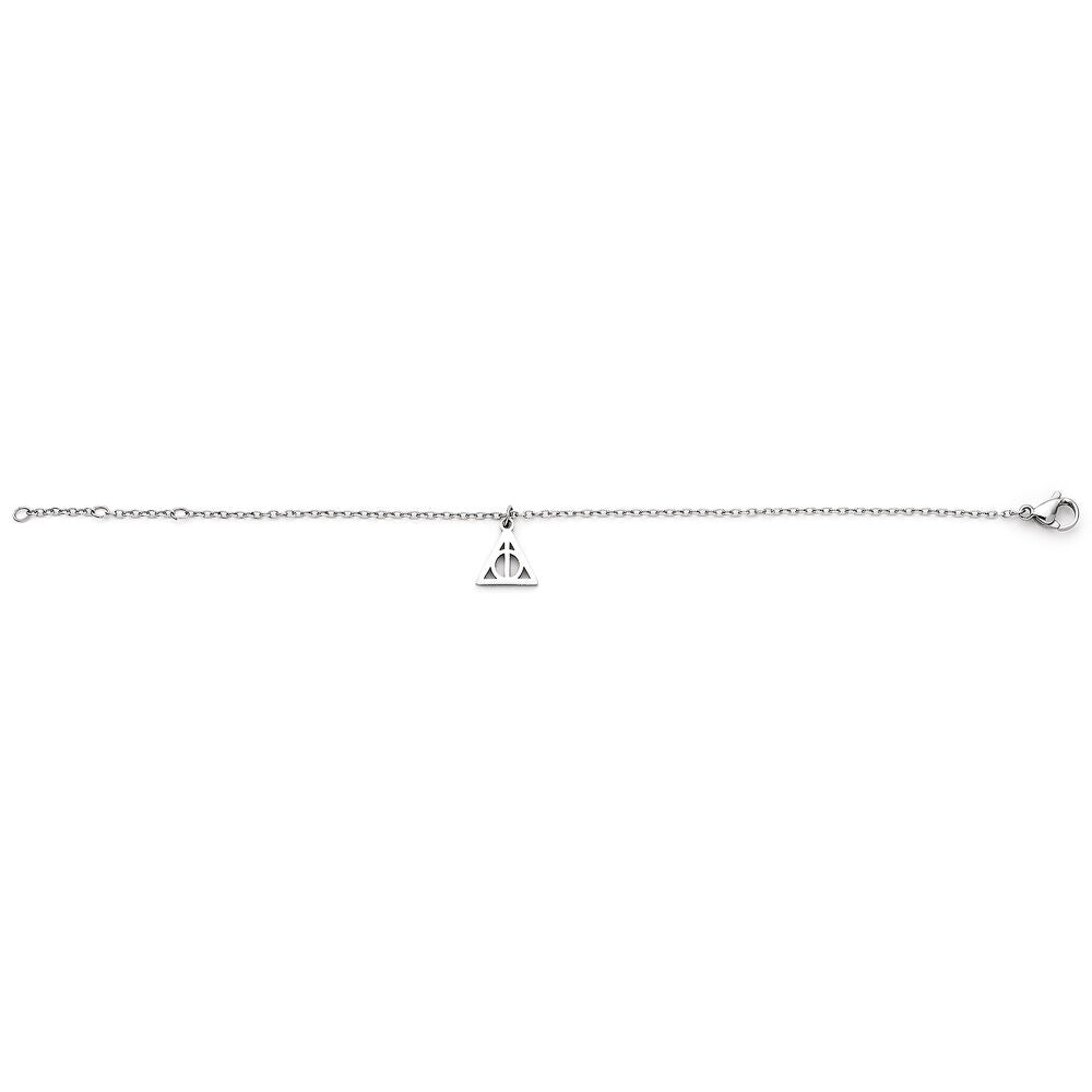 Pulsera Harry Potter de acero inoxidable con símbolo de las Reliquias de la Muerte - 3