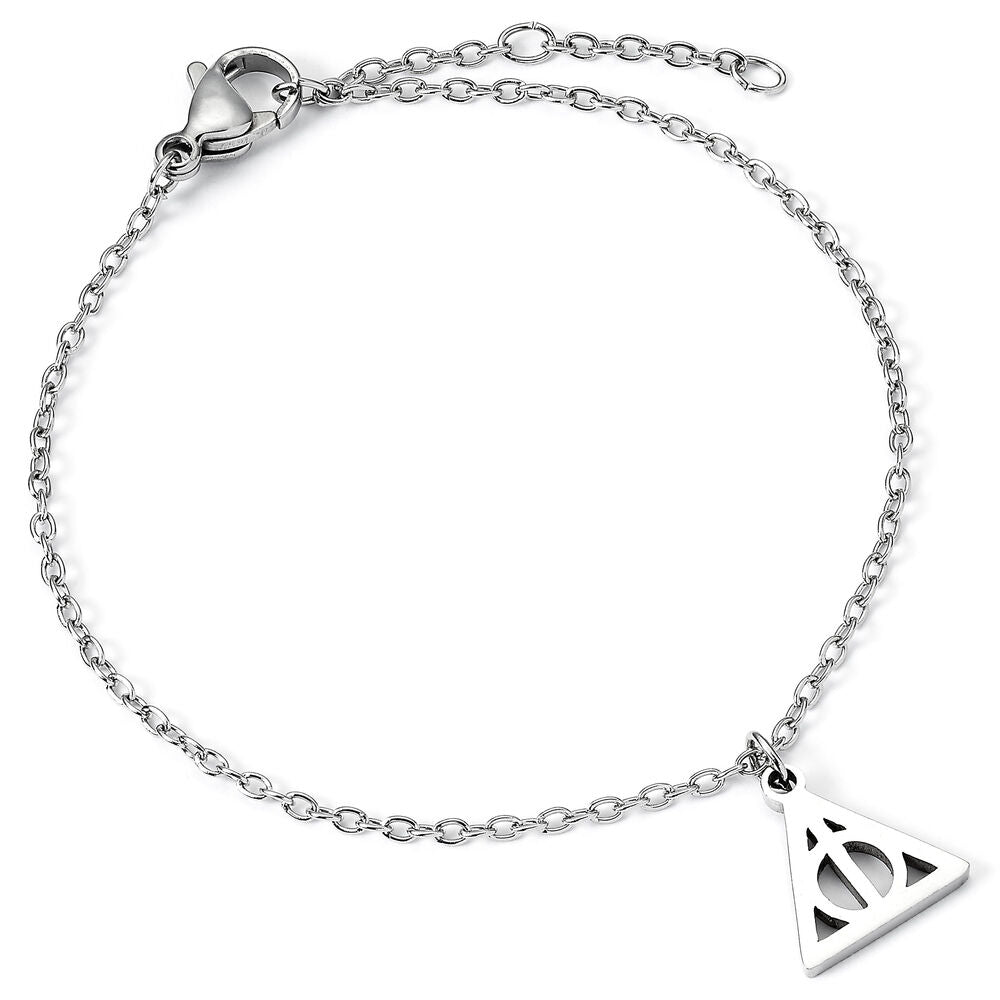 Pulsera Harry Potter de acero inoxidable con símbolo de las Reliquias de la Muerte - 2