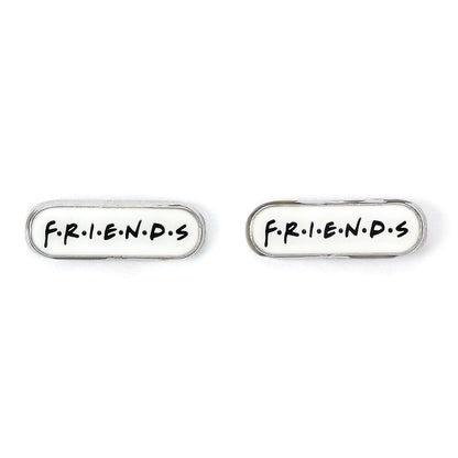 Set de pendientes Friends con marco de Monica, logo y taza de Central Perk - 3