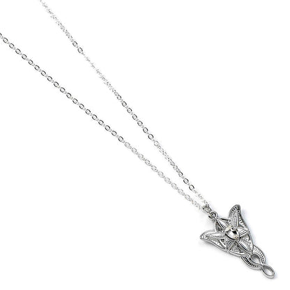 Colgante Evenstar plateado de El Señor de los Anillos con cristal central - 3