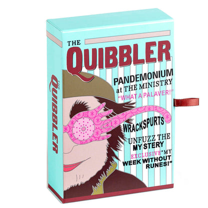 Set de colgante turquesa y pendientes de Luna Lovegood en caja The Quibbler - 2