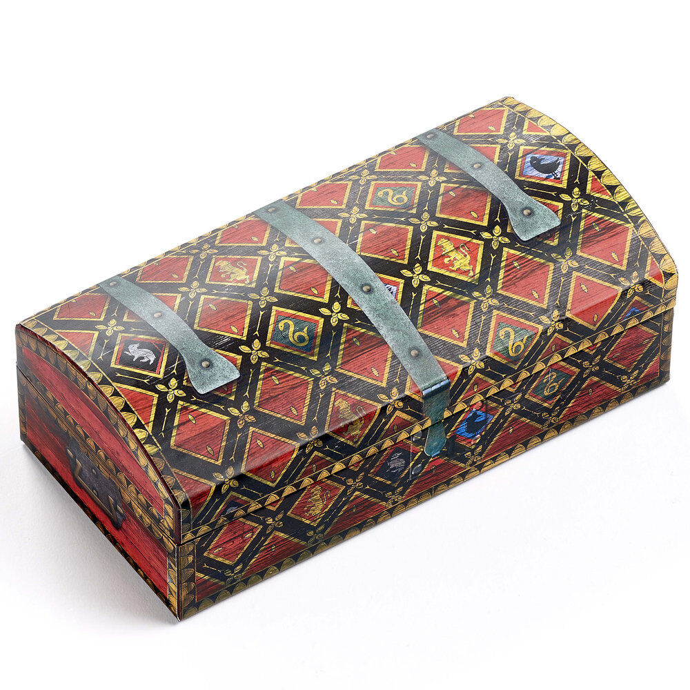 Set Harry Potter de collar y pendientes Snitch Dorada en caja decorada - 3