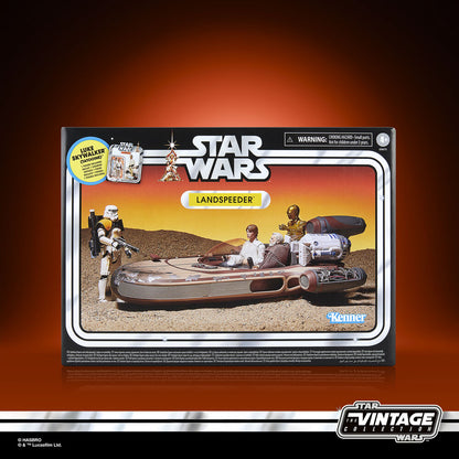 Figura de Luke Skywalker con Landspeeder Star Wars - 2