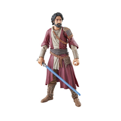 Figura articulada de Ezra Bridger de Star Wars con sable de luz azul