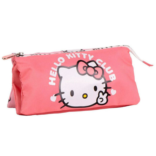 Portatodo triple rosa de Hello Kitty CERDÁ