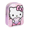 Mochila rosa de Hello Kitty con corazón