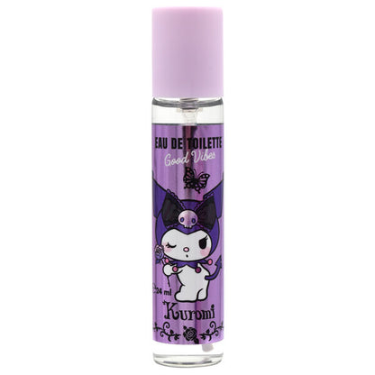Colonia Kuromi Hello Kitty de 24 ml en frasco lila