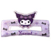 Pinza de pelo lila translúcida con diseño de Kuromi
