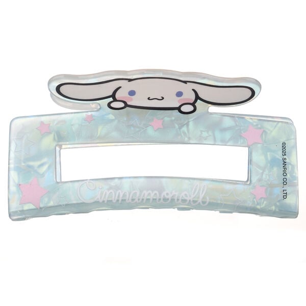 Pinza para el pelo de Cinnamoroll con estrellas en tonos pastel