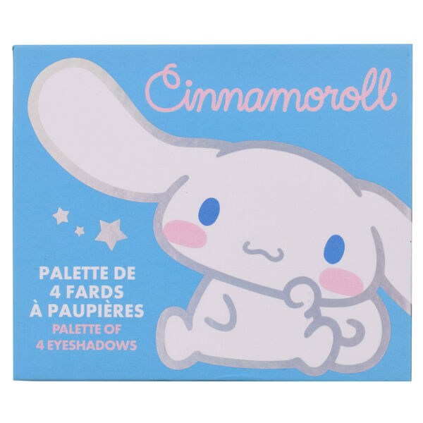 Paleta azul de 4 sombras de ojos Cinnamoroll Hello Kitty