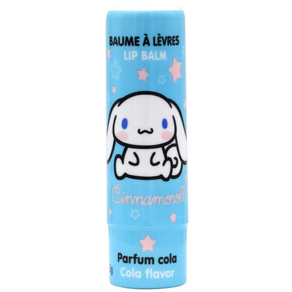 Bálsamo labial azul de Cinnamoroll con sabor a cola